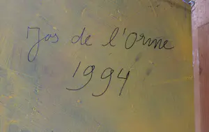 Jos de L’Orme - Olieverf op doek, Insekten nr. 15 (Groot) kopen? Bied vanaf 100!