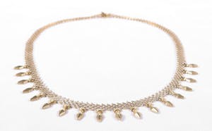 14K Goud - Gouden fantasie collier kopen? Bied vanaf 380!