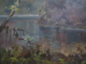 Ernest Dezentje - (1885-1972) BOS PALEMBANG (SUMATRA) kopen? Bied vanaf 300!