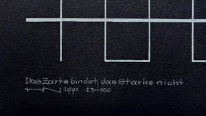 Heinrich Neuy - Das Zarte bindet, das Starke nicht, zeefdruk kopen? Bied vanaf 75!