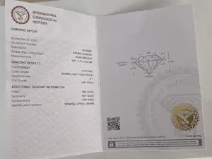 AcheterIGI-gecertificeerde natuurlijke Fancy Light Yellow diamant,0,78 karaat? Enchérissez de 1200!