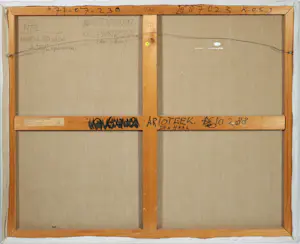 Wim Straatman - Acryl op doek, Ontstaan (Groot) kopen? Bied vanaf 1!