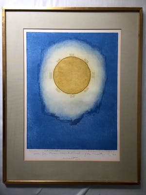 Jan Montyn - Cel Therapie - Zeefdruk, Ingelijst kopen? Bied vanaf 150!