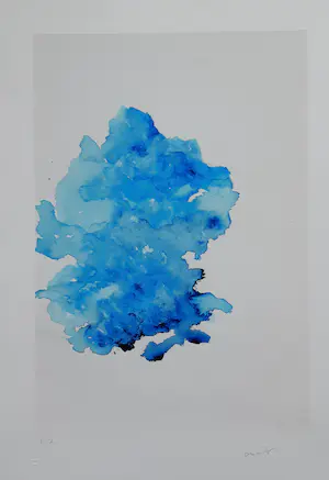 Armando - compositie in blauw kopen? Bied vanaf 1!
