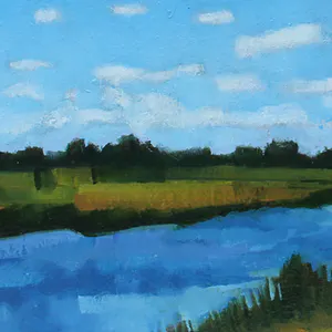 Willem Visser - Polderlandschap bij Reeuwijk kopen? Bied vanaf 90!