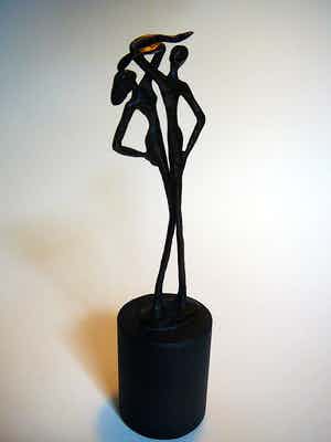 Brons (Onbekend) - Figura anos 80 verkocht voor € 35!