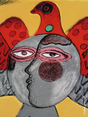 Corneille - Kat, bloem en vogel kopen? Bied vanaf 189!