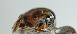 Bernard Heesen - de Oude Horn / Twee unieke en grote rood-bruin gespikkelde vazen kopen? Bied vanaf 350!