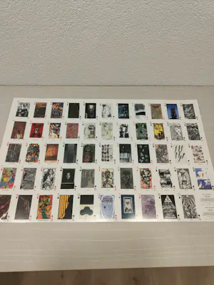 Veerle Rooms - Onuitgesneden kaartspel kopen? Bied vanaf 25!