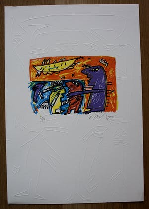 Dodog Soeseno - Zeefdruk kopen? Bied vanaf 45!