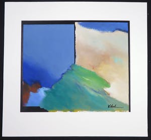 Kees Vlietman - Gouache, Landschap III kopen? Bied vanaf 1!