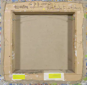 Dirk Lansink - Olieverf op driedimensionaal doek, La garto el verde vivio kopen? Bied vanaf 1!