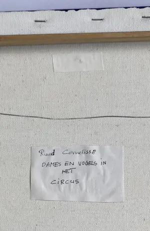 Ruud Cornelisse - acrylverf op doek & gemengde techniek - Circus - gesigneerd kopen? Bied vanaf 95!