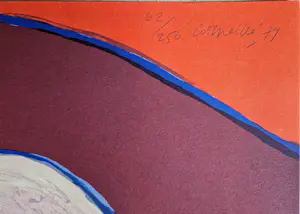 Corneille - Lithograph: ‘Le Divan Bleu’ (1979). kopen? Bied vanaf 335!