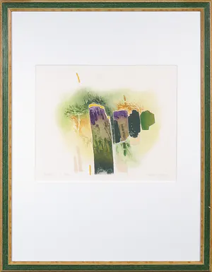 Francis Mean - Ets en aquatint, Le tere - Ingelijst kopen? Bied vanaf 40!