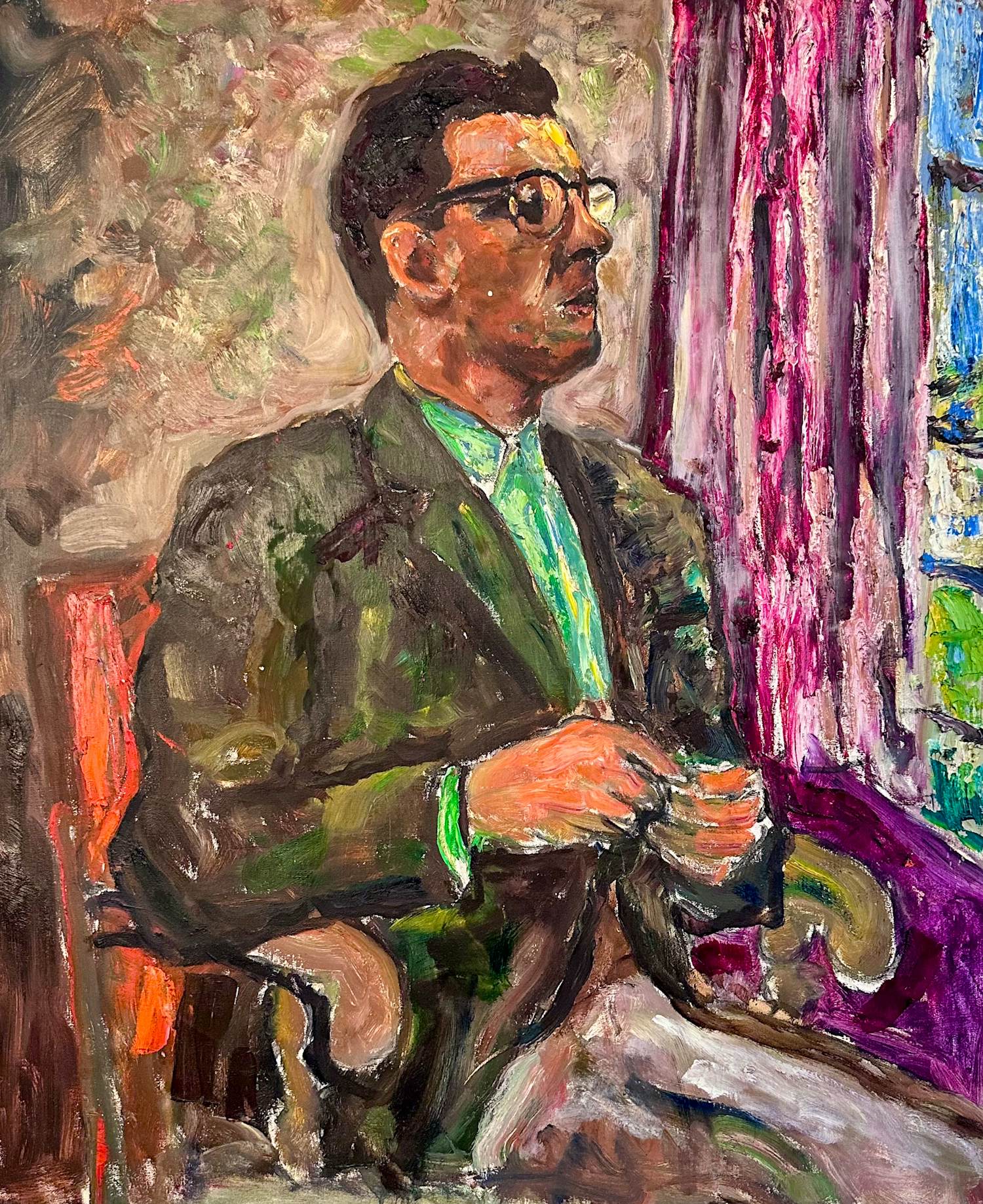 Jacobus Doeser - Portret van een zittende man kopen? Bied vanaf 400!