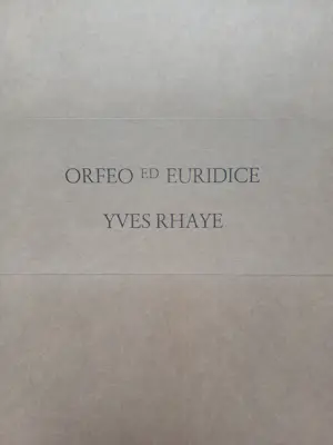 Yves Rhayé - Orfeo ed Euridice kopen? Bied vanaf 49!