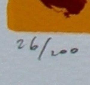 Dominique Chan - Kleurenzeefdruk: naakt op stoel kopen? Bied vanaf 39!