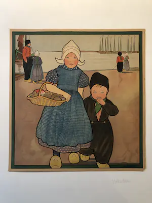Rie Cramer - Lot van drie litho's (ca. 1920), illustraties voor kinderboeken kopen? Bied vanaf 69!
