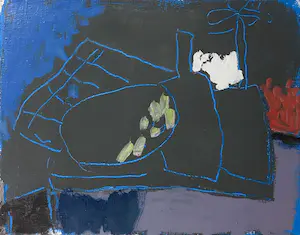 Henning Kürschner - Olieverf op doek, Stilleben - Ingelijst kopen? Bied vanaf 250!