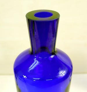 Curiosa - Kobalt blauwe kristal karaffen kopen? Bied vanaf 75!