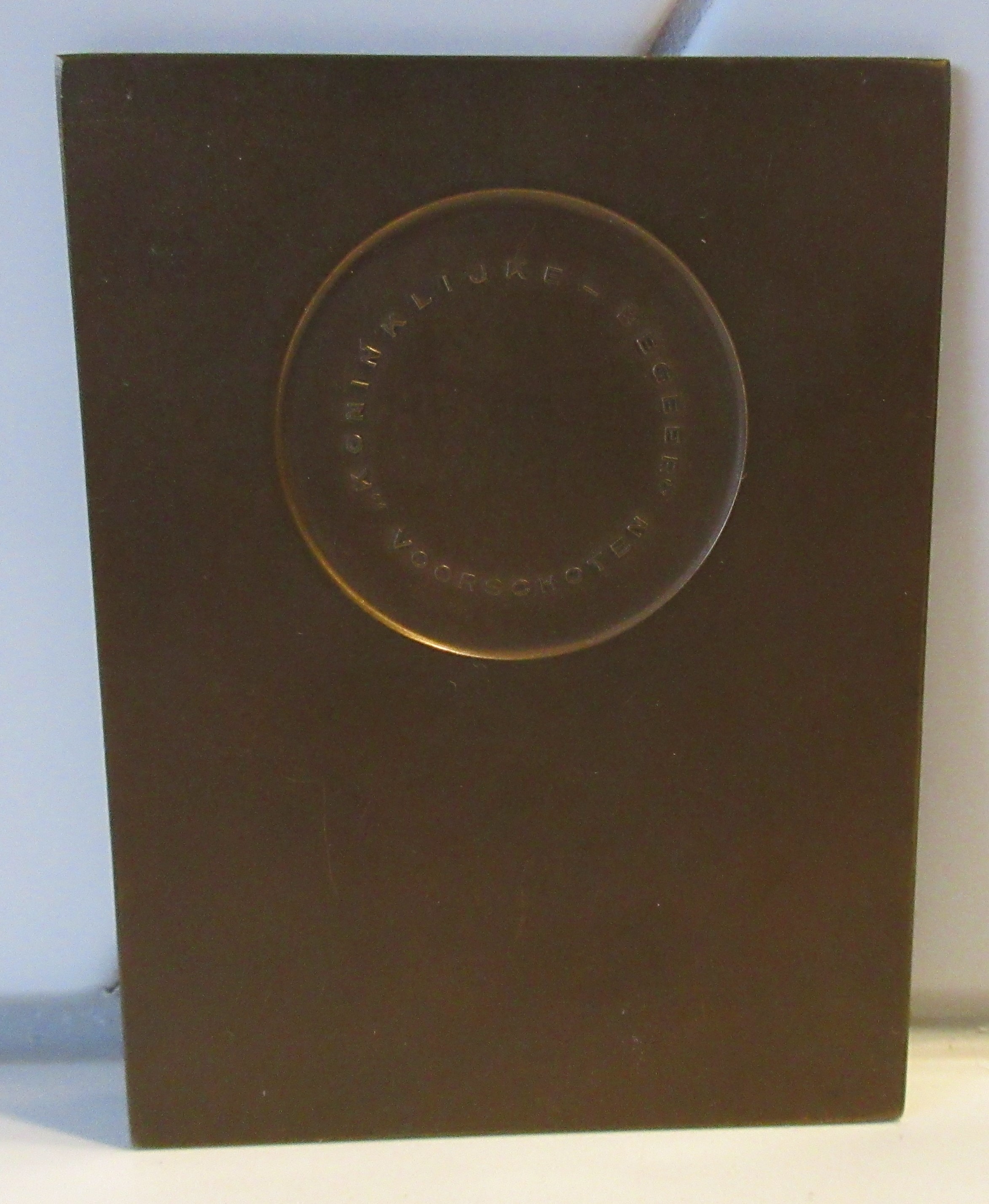 Koninklijke Van Kempen & Begeer - Bronzen Karl Landsteiner Plaquette kopen? Bied vanaf 10!