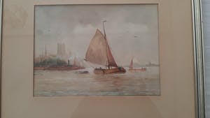 Anton Dirckx - Gezicht op Dordrecht kopen? Bied vanaf 150!