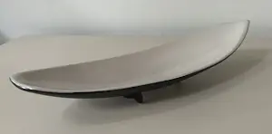 Plateelbakkerij Flora - Zwart witte vintage schaal kopen? Bied vanaf 10!