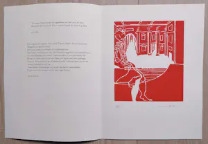 Uwe Poth - Italienische Reise, complete cassette met 12 handgesigneerde linosnedes kopen? Bied vanaf 495!