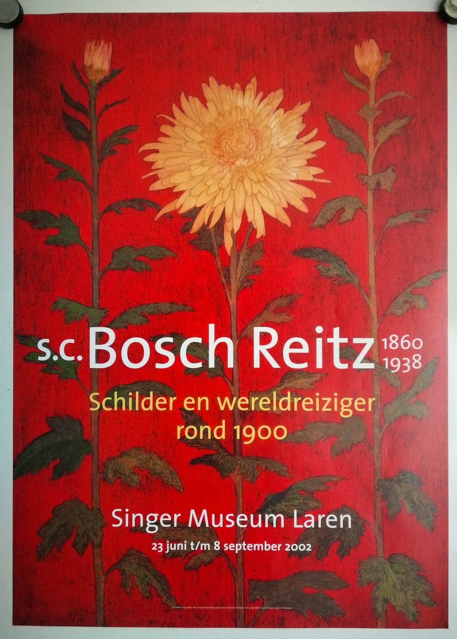 Gijs Bosch-Reitz - Affiche Singer Laren. 2002. kopen? Bied vanaf 59!