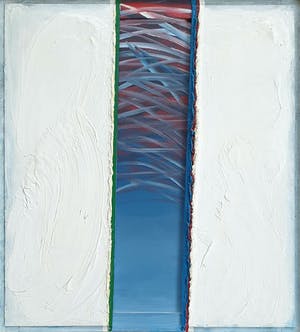 Henk van Rooij - Acryl/olieverf: 'Reliëf schilderij II' (1979) kopen? Bied vanaf 135!