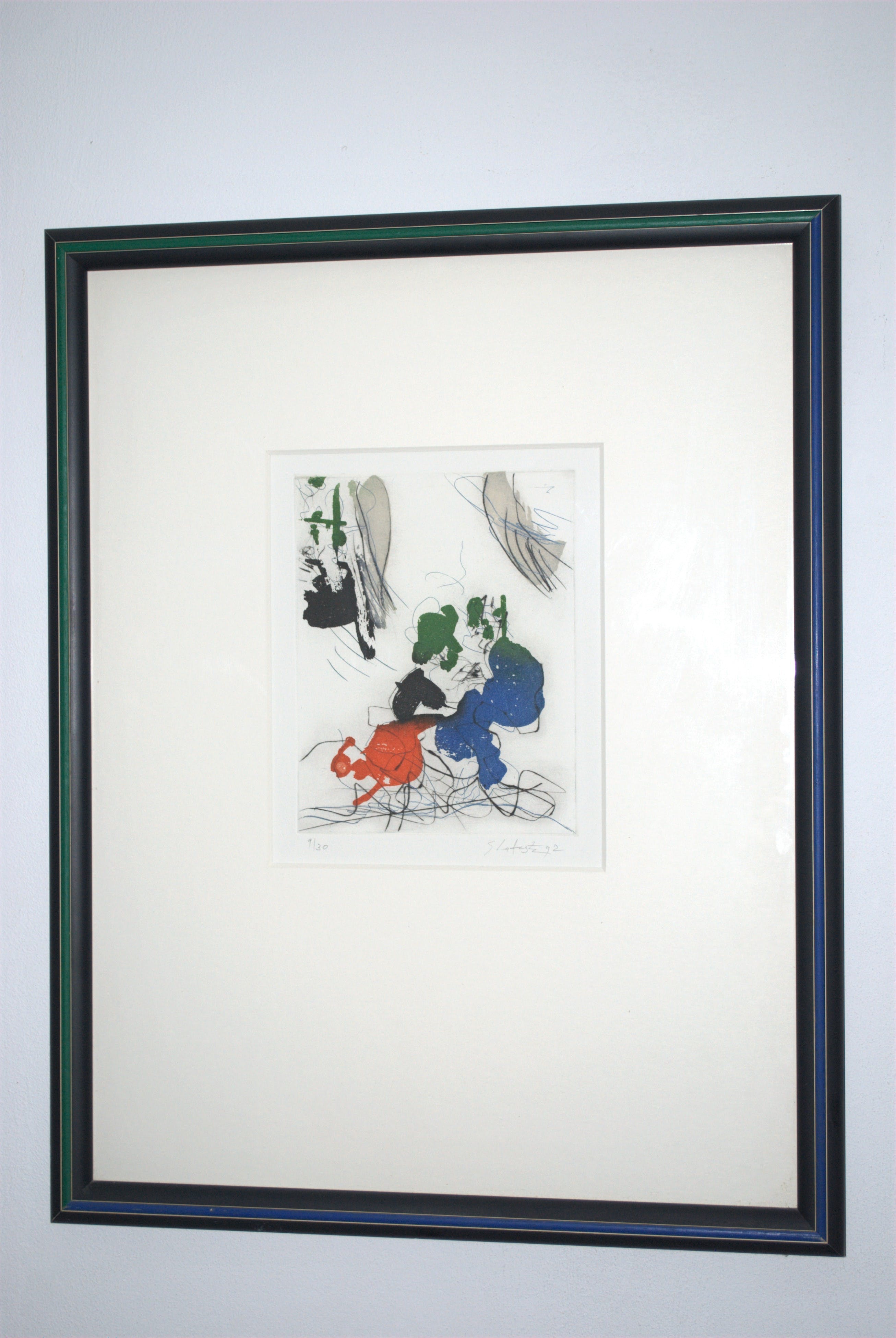 Ger Lataster - 2 zittende figuren - 2 kleurige toplijst - oplage slechts 30 kopen? Bied vanaf 130!