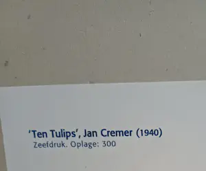 Jan Cremer - Ten Tulips kopen? Bied vanaf 800!