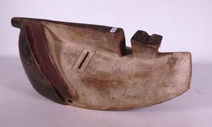 Lwalwa - Masker van hout met vierkante mond kopen? Bied vanaf 1!