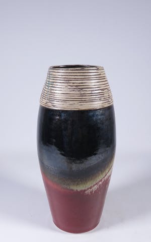 Ed Meissenberg - Aardewerk, Bloemenvaas kopen? Bied vanaf 1!