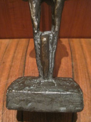 Brons (Onbekend) - Twee figuren kopen? Bied vanaf 110!