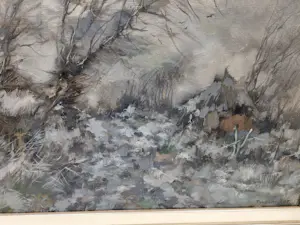 Theodorus van Oorschot - Boerderij in winters landschap kopen? Bied vanaf 65!