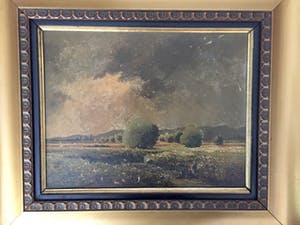 Karl Schaette - Hollands weilanden - Olieverf op paneel, Ingelijst kopen? Bied vanaf 35!