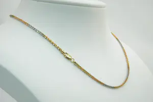 70 - 18 karaat tricolor collier kopen? Bied vanaf 245!