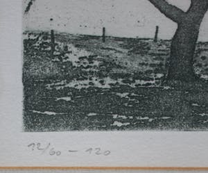 Elmar Gille - Litho: winter/lente - 1984 kopen? Bied vanaf 85!
