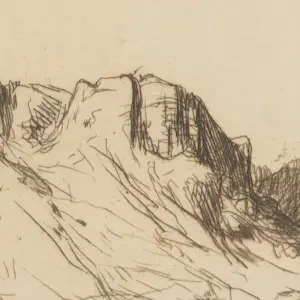 Marius Bauer - Berglandschap kopen? Bied vanaf 300!