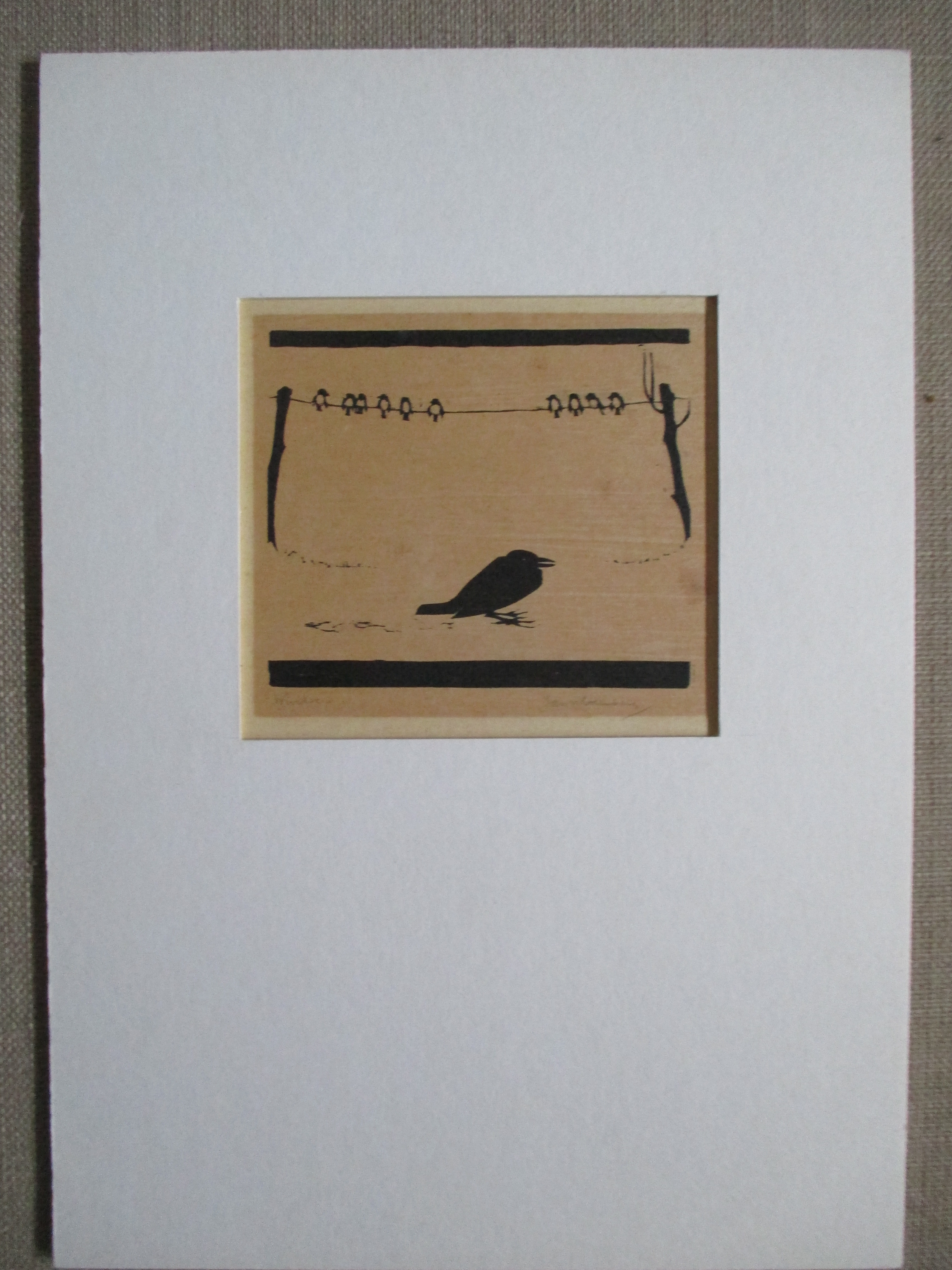 Jan Wittenberg - Houtsnede "Winter" kopen? Bied vanaf 40!