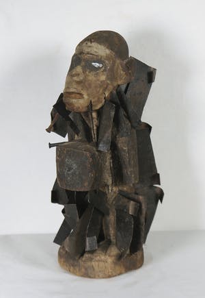 Bakongo - Krachtbeeld met ijzer en spiegelogen kopen? Bied vanaf 1!