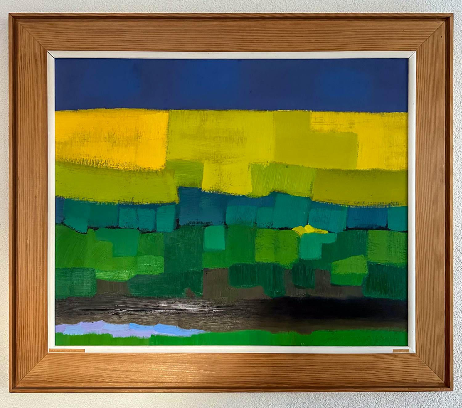 Jentsje Popma - De kleur van het koolzaad verkocht voor € 1500!