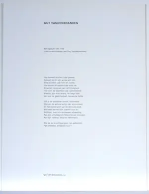 Guy Vandenbranden - Zeefdruk - Gesigneerd - 54x42 cm - 1977 kopen? Bied vanaf 265!