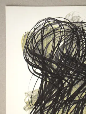Hans Hartung - Pastel P.- 1969-166 - Lithografie - 1961 - Gesigneerd en gedateerd kopen? Bied vanaf 140!