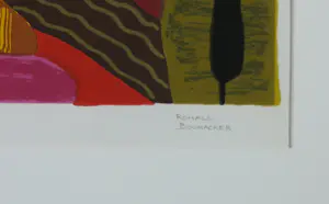 Ronald Boonacker - Zeefdruk, Toscaans landschap I, Italië - Ingelijst kopen? Bied vanaf 50!