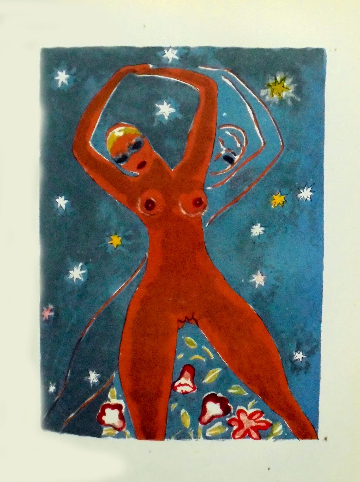 Kees van Dongen - Houtgravure 1955 " La Nuit " uit 1001 nacht kopen? Bied vanaf 75!