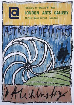 Pierre Alechinsky - Astres et Desastres - 1970 verkocht voor € 75!