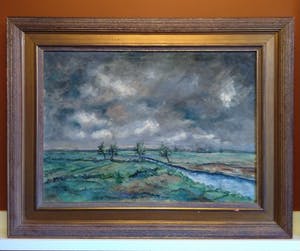 Pie Wilhelmus - (1926-2003) - Landschap kopen? Bied vanaf 50!